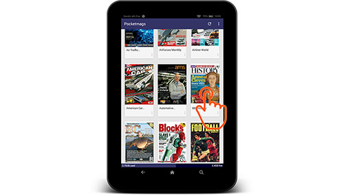 How to read digital magazines 4